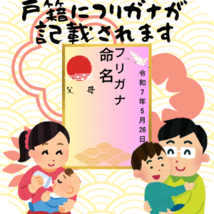 戸籍フリガナ記載届出の解説ページイメージ